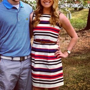 J Crew Structured Sleeveless Dress